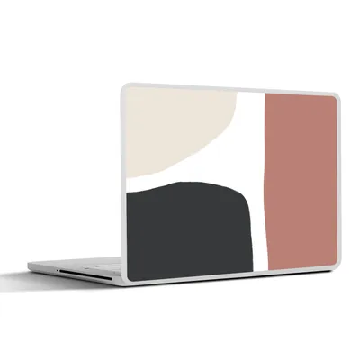 Produktbild von MuchoWow® Laptop Aufkleber Sticker Cover Pastell - Abstrakt - Design 40x30 cm - Laptop Dekoration - Selbstklebend