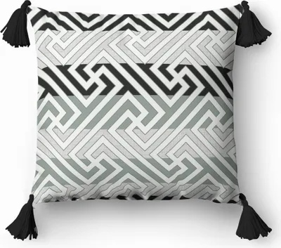 Image de Taie d'oreiller décorative 45x45 Ethno Mosaïque