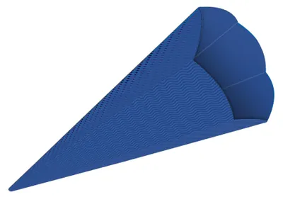 Produktbild von 3D-Schultüten,68Cm Hoch,5St.blau