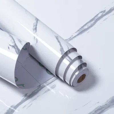 Obrázok produktu pre Yakimz Vinylová tapeta 500cm x 61cm Samolepiaca tapeta Kuchyňa, PVC samolepka Lepiaca fólia, trblietavá, vodotesná, odolná voči oleju, obyčajná, (1ks), pre nábytok, skrine, steny, dvere, obývačka, spálňa, detská izba