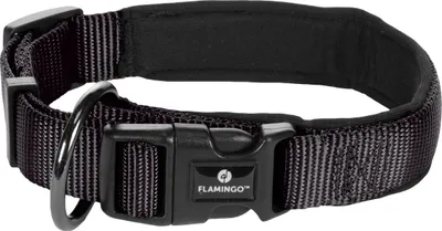 Zdjęcie produktu dla Obroża Flamingo Abbi, kolor czarny, rozmiar: XS