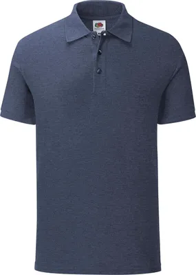 Produktbild von F512 - Fruit of the Loom Iconic Polo Heather Navy    XXL