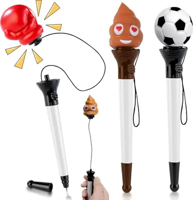 Produktbild von Stift, 3 Stück, personalisierte Stifte, lustiger Stift, lustiger Stift für Erwachsene, lustiger Stift für Kinder, lustiges Geburtstagsgeschenk für Kinder ab 7 Jahren, Gadget-Geschenkideen für Freunde und Kollegen