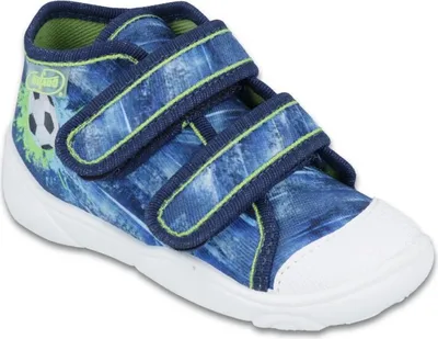 Produktbild von BEFADO Jungen Sneakers Flexible Football, Klettverschluss, Blau 18