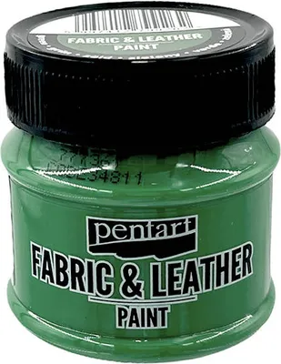 Image de PENTART - peinture pour textile et cuir - vert 50 ml