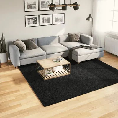 Produktbild von Möbel Teppich OVIEDO Kurzflor Schwarz 240x240 cm - Designerteppiche 375562