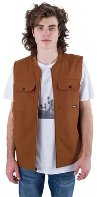 Productafbeelding van thread collective inc. Heren Chip Worker Vest, bronskleurig, maat M