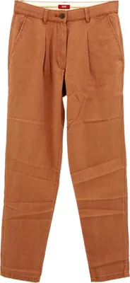 Produktbild von 32981 Esprit, Chino Slim High Rise, Damen Jeans Hose, Twill Stretch, soft terra, D 34 w 26 L 32