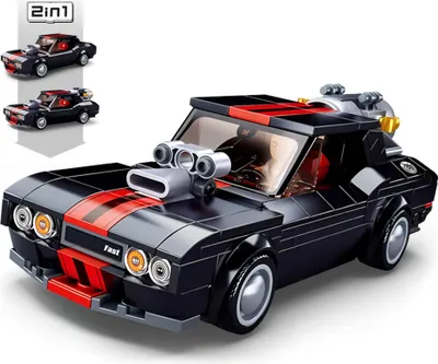 Immagine prodotto di Sluban Modello Mattoni Auto 2 In 1 Gioco di Costruzioni 328 Pezzi Argento Argento Taglia Unica