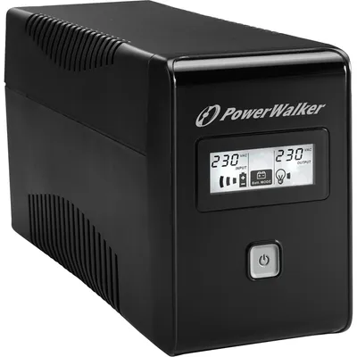 Produktbild von BlueWalker PowerWalker VI 650 LCD, 650 VA, 360 W, 160 V, 290 V, 220 V, 240 V