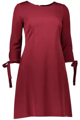 Immagine prodotto di Numoco Abito donna con fiocchi Alice bordeaux S