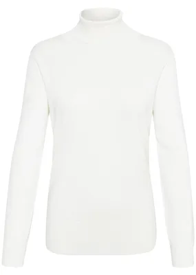 Productafbeelding van KAFFE Dames, rollkraagtrui Astrid, damespullover, lange mouwen, casual, rollkraag