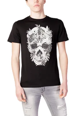 Zdjęcie produktu dla ANTONY MORATO T-shirt męski bawełniany czarny GR77249 - rozmiar: M