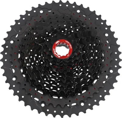 Image de SunRace Cassette à pignons CSMZ91X 12 fois,10-50 dents,noir, noir
