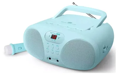 Obrázok produktu pre Muse | Prenosný CD prehrávač s rádiom Sing-A-Long | MD-203 KB | AUX vstup | CD prehrávač | FM rádio