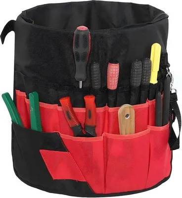 Image de Sac à outils à 42 compartiments pour outils de jardinage