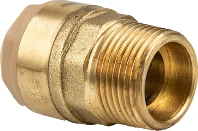 Produktbild von ITAP-FIT Messing-Steckverbinder gerade für Cu-Rohr Ø 22 mm x 3/4 AG - DVGW