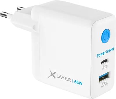 Produktbild von Xlayer Power Saver USB-C Schnellladegerät I 65W PD I Strom-Stopp-Funktion