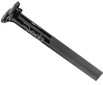 Immagine prodotto di Supporto sella Deda Zero 100, modello dritto, diametro 31,6 mm, colore nero, lunghezza 350 mm.