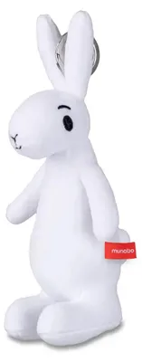Productafbeelding van Moravská knuffelkonijn Bobek, 17 cm, pluche sleutelhanger