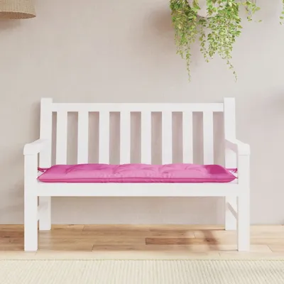 Produktbild von The Living Store Gartenbank-Auflage Rosa 120x50x7 cm Stoff