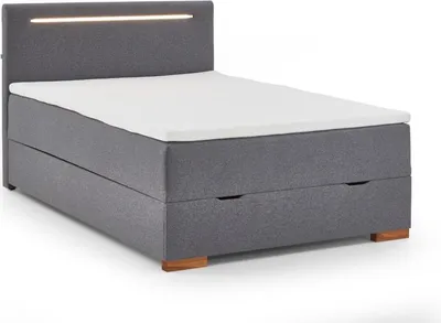 Produktbild von Meise Möbel Cooper I Boxspringbett Holzfuß/Stoff Faro