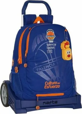 Immagine prodotto di Safta Valencia Basket Evolution Zaino con ruote 22,5l Blu Blu Taglia unica
