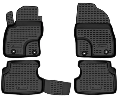 Image de ELEMENT Tapis de sol 3D en caoutchouc compatibles avec Ford Focus, 2004-2011 | 4 pièces