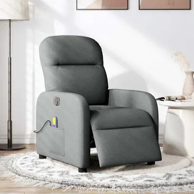 Zdjęcie produktu dla VidaXL 3302963, Tkanina, Szary, Pianka, 110 kg, 660 mm, 880 mm