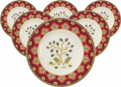 Produktbild von Villeroy & Boch Samarkand Rubin Brotteller ø 16,4 cm 6er Set