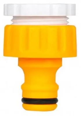 Obrázok produktu pre Hozelock 2167, Konektor na kohútik, 3/4", Samec/Samica, Kov, Oranžová, Žltá