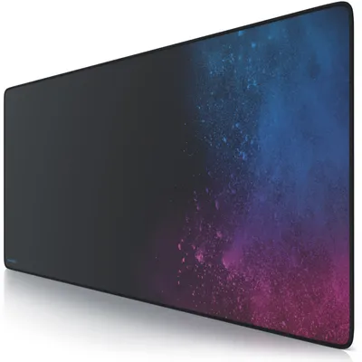 Imagen del producto de Alfombrilla para ratón Titanwolf Gaming XXL, alfombrilla de alta velocidad de 900 x 400 x 3 mm, base para escritorio, lavable, base antideslizante, velocidad y precisión, diseño "Sumi-e Flower"