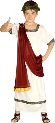 Image de costume romain antique pour enfants tailles 110-152, taille:152/158