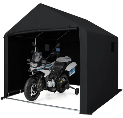 Produktbild von KOMFOTTEU Wasserfeste Zeltgarage aus Oxford-Gewebe mit Metallrahmen
