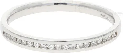 Produktbild von JuwelmaLux Ring JL10-07-3055 Weißgold 585 mit Brillanten 54