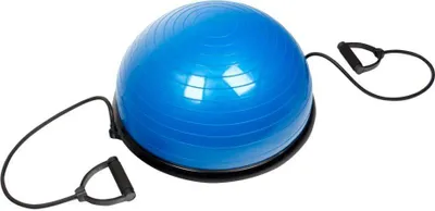 Produktbild von SportPlus I Balance Ball I Half Ball, Balance Ball Halbkugel, Gymnastikball, Gleichgewichtstrainer, Balance Trainer mit Zugbändern, beidseitig nutzbar, Ø62 cm, SP-GB-001