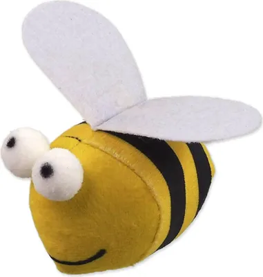 Obrázok produktu pre MC Rainbow Relax hračka včela s mačkou šantou žltá 10cm