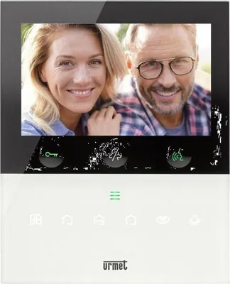 Image de Moniteur vidéo wifi blanc - Urmet Captiv - 1760/16 - vog5w