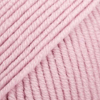 Zdjęcie produktu dla Drops Merino Extra Fine Uni Colour 40 Powder Pink Przędza dziewiarska