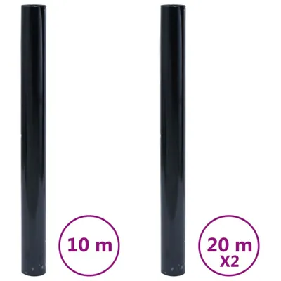Immagine prodotto di Pellicole per finestre 3 pezzi PVC nero opaco statico