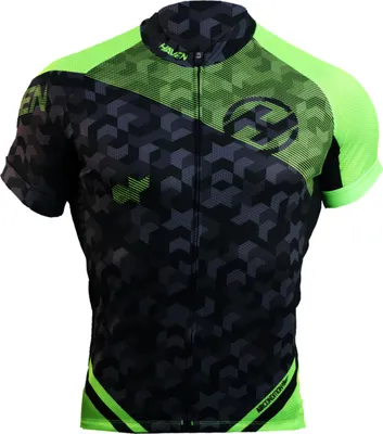 Produktbild von HAVEN Kurzarm Fahrradtrikot - SINGLETRAIL - Schwarz/Grün L