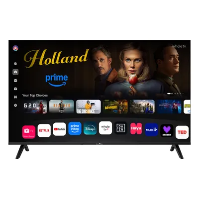Produktbild von Smart Tech 50QH02K, 50 Zoll ( 126 cm) UHD-QLED Smart-Fernseher, Netflix, YouTube, Prime Video, Disney+, DAZN, Whale TV