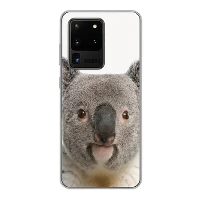 Produktbild von MuchoWow® Handyhülle Schutzhülle Hülle für Samsung Galaxy S20 Ultra Koala - Koala Bär - Mädchen - Jungen - Tiere Silikon Softcase Handy Hülle - Karteninhaber