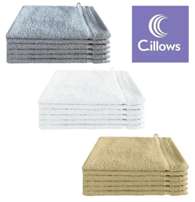 Produktbild von Cillows Waschlappen Verschiedene Farben 6 Stück , Farbe:Beige