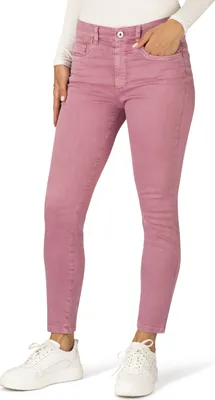 Produktbild von Stooker Women RIO FASHION Damen 5-Pocket-Jeans Skinny Fit 46 (Länge 28) berry frost wash