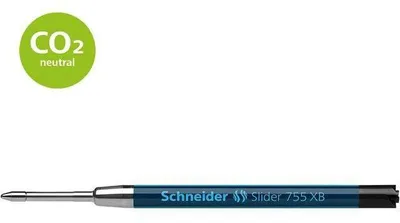 Produktbild von Schneider Kugelschreiber Ersatzmine "Slider 755", extra breit, schwarz