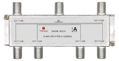 Produktbild von Triax ACS 6 Verteiler 6fach 10.5dB