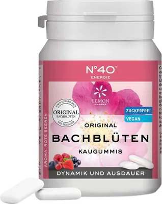 Zdjęcie produktu dla Energetyczna guma do żucia według Dr Bacha 40 St