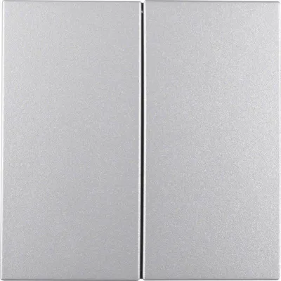 Immagine prodotto di Berker 85142183 Pulsante doppio in alluminio, opaco Berker B.7