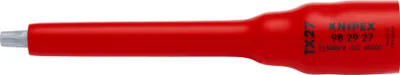 Image de KNIPEX 98 29 27 Douille 3/8" pour TX27 123 mm